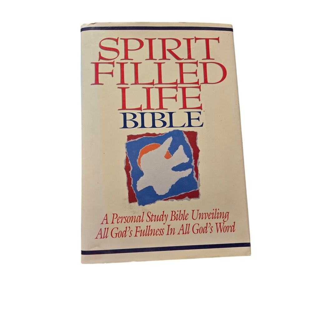 Spirit filled life Bible editor Jack W. Hanford 0840718004 Thomas Nelson